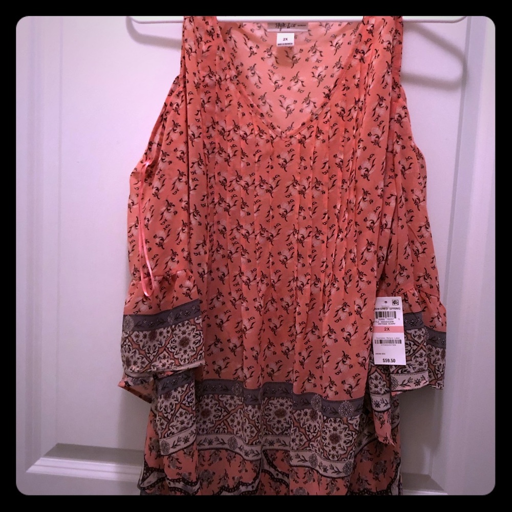 Plus Size Spring Blouse